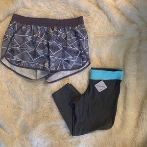 C9 by Champion Bundle of Leggings & Running Shorts